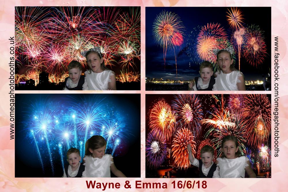 Emma & Wayne's Wedding | View more photos from the event at gallery.omegaphotobooths.co.uk/u/Omega-Photobooths/Emma-Waynes-Wedding